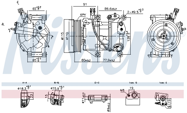 NISSENS 891114 ** FIRST FIT...