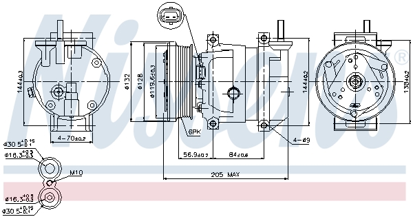 NISSENS 89221 ** FIRST FIT...