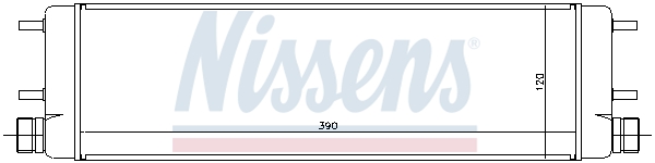 NISSENS 90579 Radiatore...