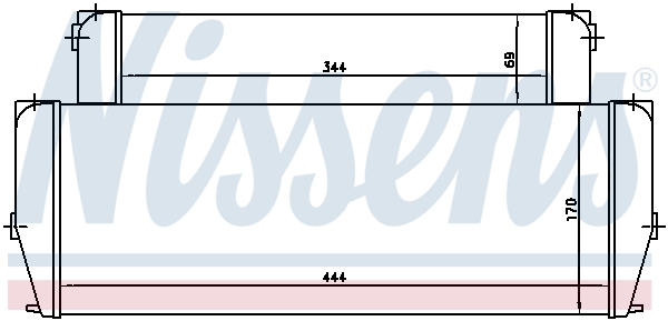 NISSENS 90587 Radiatore...