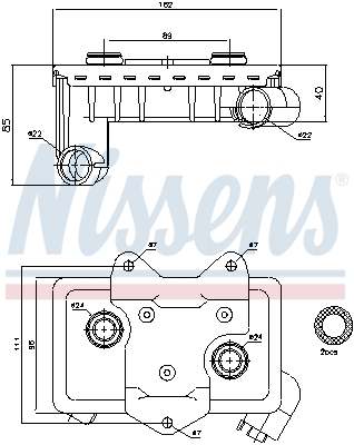 NISSENS 90597 ** FIRST FIT...