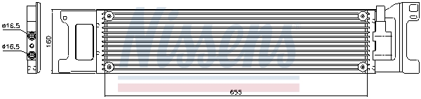 NISSENS 90635 Radiatore...