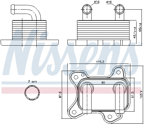 NISSENS 90682 ** FIRST FIT...