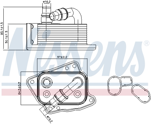 NISSENS 90688 ** FIRST FIT...