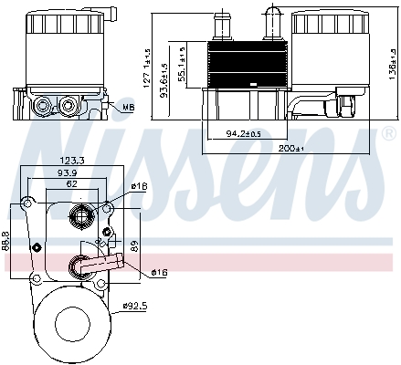 NISSENS 90696 ** FIRST FIT...