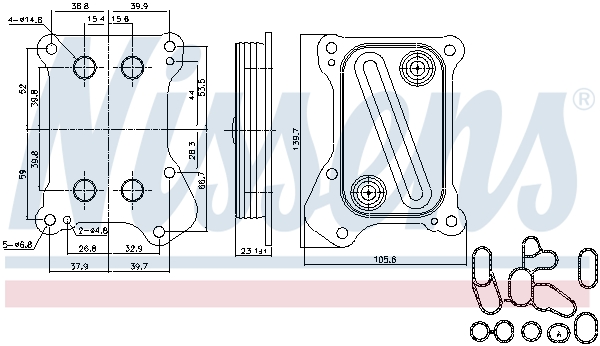 NISSENS 90700 ** FIRST FIT...