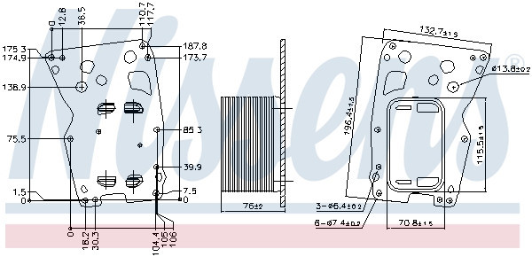 NISSENS 90902 ** FIRST FIT...