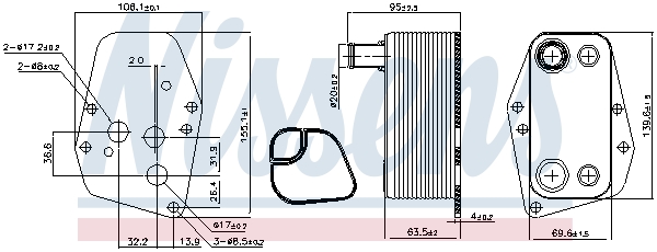 NISSENS 90904 ** FIRST FIT...