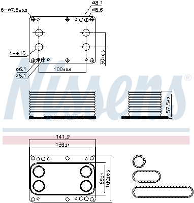 NISSENS 90921 ** FIRST FIT...