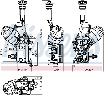 NISSENS 90928 ** FIRST FIT...