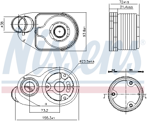 NISSENS 90932 ** FIRST FIT...