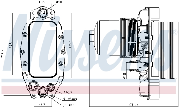 NISSENS 90948 ** FIRST FIT...