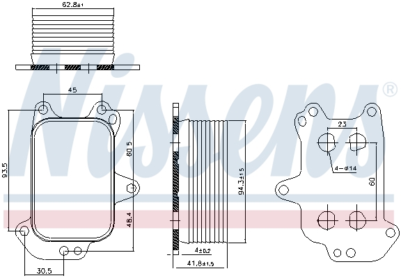 NISSENS 90966 ** FIRST FIT...