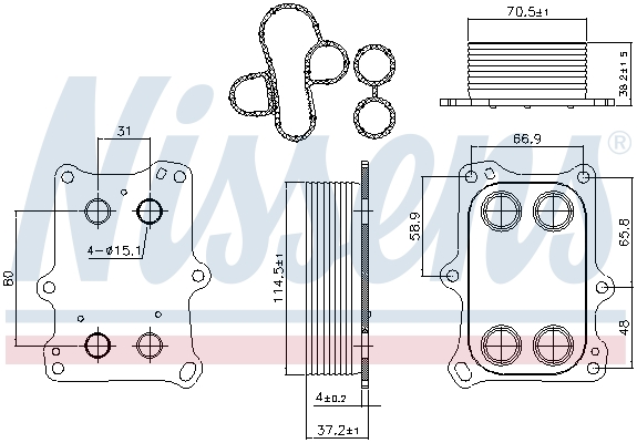 NISSENS 90969 ** FIRST FIT...