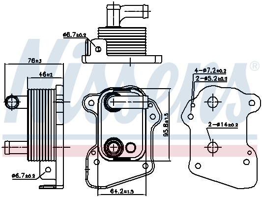 NISSENS 90977 ** FIRST FIT...