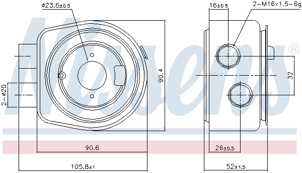 NISSENS 90986 ** FIRST FIT...