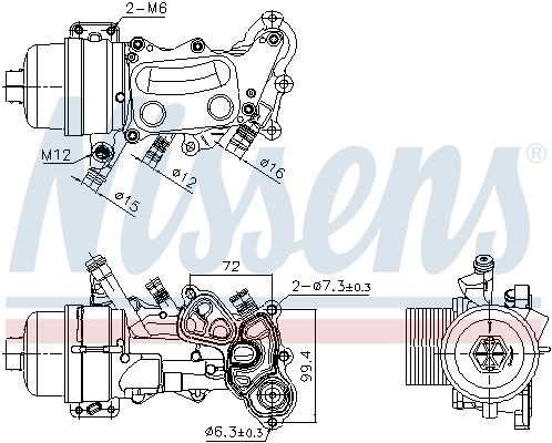 NISSENS 90992 ** FIRST FIT...