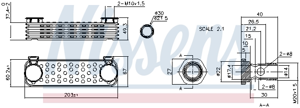 NISSENS 90997 ** FIRST FIT...