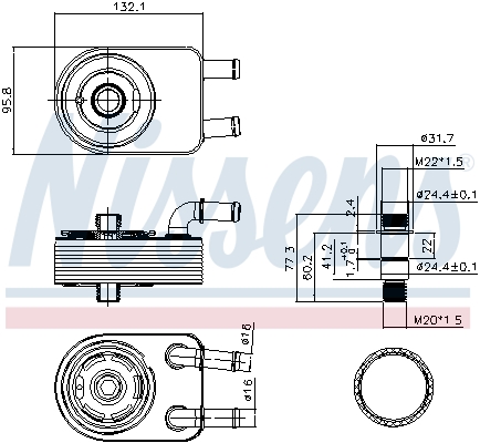 NISSENS 91111 ** FIRST FIT...