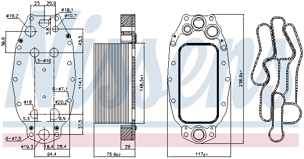 NISSENS 91118 ** FIRST FIT...