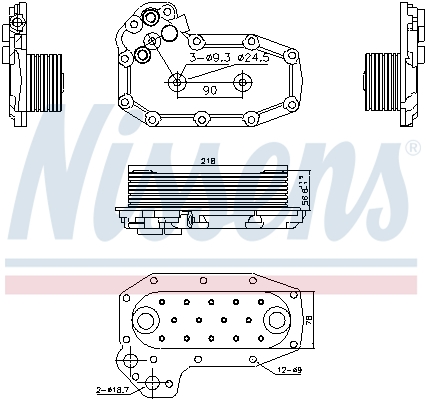 NISSENS 91141 ** FIRST FIT...