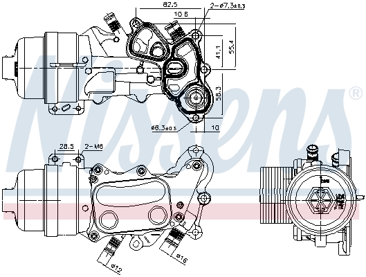 NISSENS 91167 ** FIRST FIT...