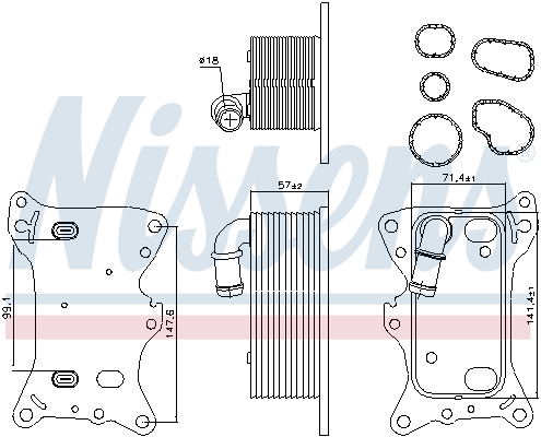 NISSENS 91198 ** FIRST FIT...