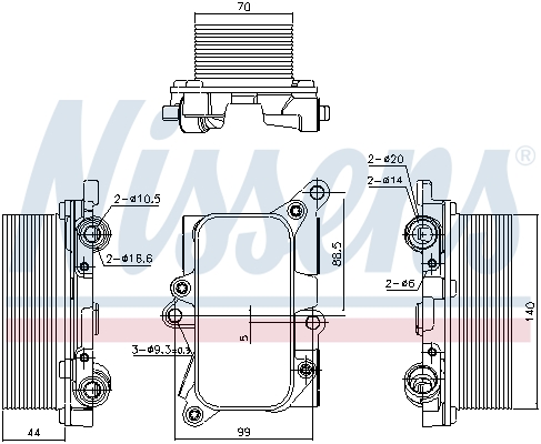 NISSENS 91226 ** FIRST FIT...