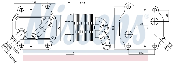 NISSENS 91231 маслен...