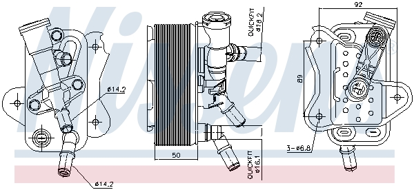 NISSENS 91299 ** FIRST FIT...