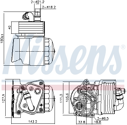 NISSENS 91323 ** FIRST FIT...