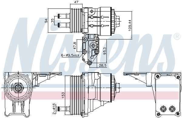 NISSENS 91328 ** FIRST FIT...