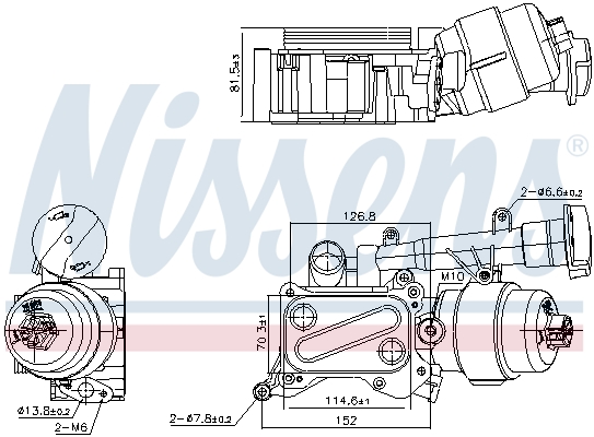 NISSENS 91346 ** FIRST FIT...