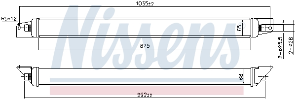 NISSENS 91485 Radiatore...
