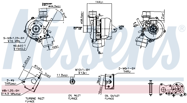 NISSENS 93092 ** FIRST FIT...