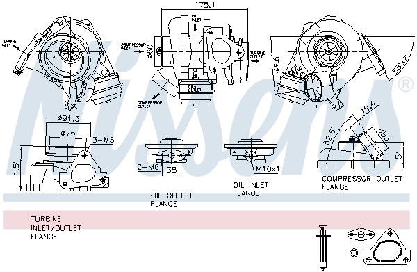 NISSENS 93105 ** FIRST FIT...