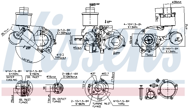 NISSENS 93110 ** FIRST FIT...