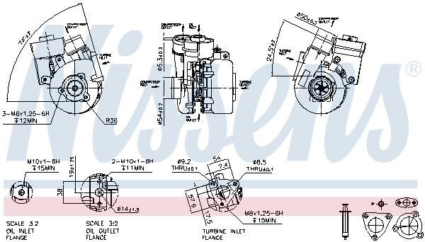 NISSENS 93125 ** FIRST FIT...