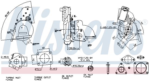 NISSENS 93128 ** FIRST FIT...