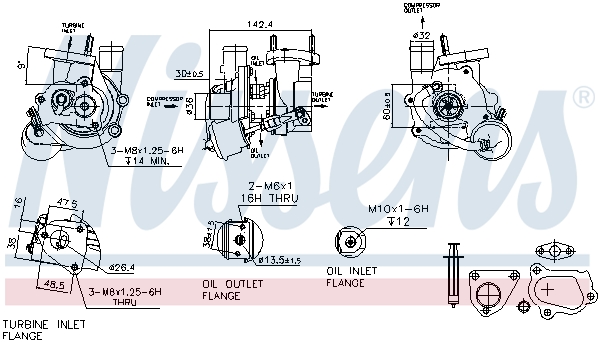 NISSENS 93134 ** FIRST FIT...