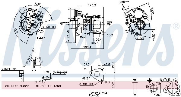 NISSENS 93141 ** FIRST FIT...