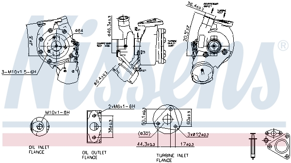 NISSENS 93186 ** FIRST FIT...