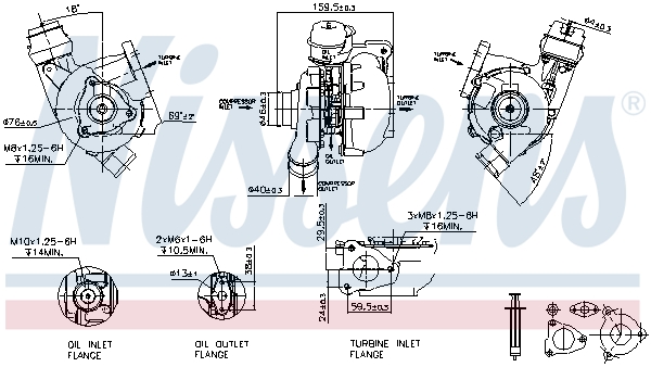 NISSENS 93203 ** FIRST FIT...