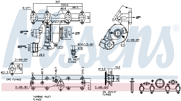 NISSENS 93218 ** FIRST FIT...