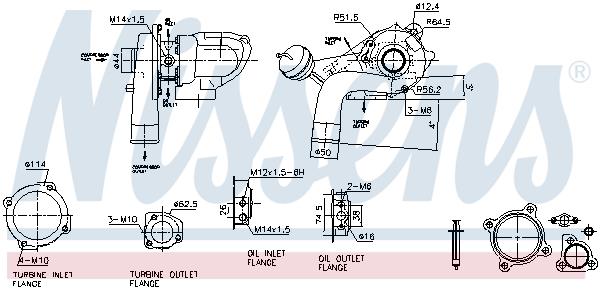 NISSENS 93221 ** FIRST FIT...