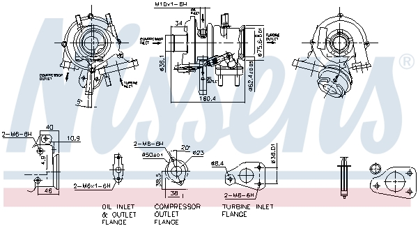 NISSENS 93234 ** FIRST FIT...