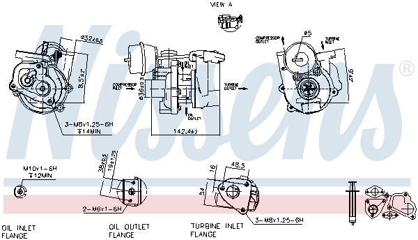 NISSENS 93236 ** FIRST FIT...