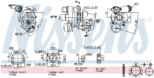 NISSENS 93282 ** FIRST FIT...