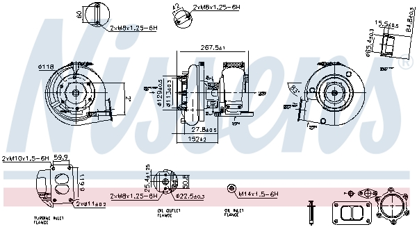 NISSENS 93300 ** FIRST FIT...