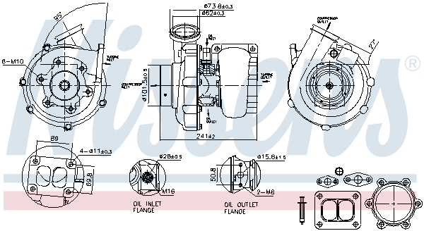 NISSENS 93337 ** FIRST FIT...